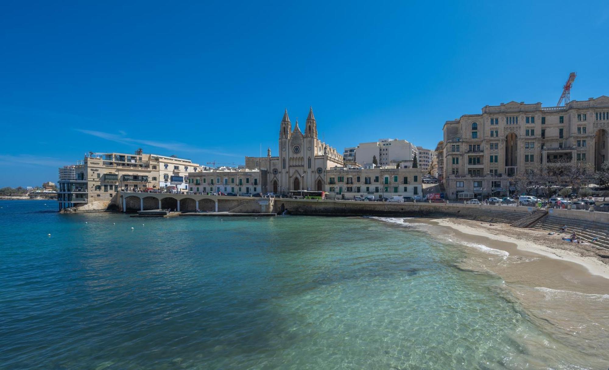 Saint Julian's Spacious 3 Bedroom Apartment In The Heart Of St Julians מראה חיצוני תמונה