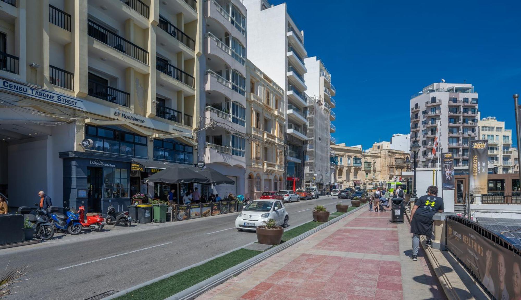 Saint Julian's Spacious 3 Bedroom Apartment In The Heart Of St Julians מראה חיצוני תמונה
